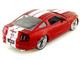 2010 Ford Mustang GT Red Metallic with White Stripes Bigtime Muscle Series 1/24 Diecast Model Car Jada JA92205