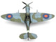 Model Kit Supermarine Spitfire Fighter Aircraft British Royal Air Force Moderate Difficulty Steel Model Metal Earth ME1005