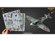 Model Kit Supermarine Spitfire Fighter Aircraft British Royal Air Force Moderate Difficulty Steel Model Metal Earth ME1005
