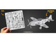 Model Kit North American P 51 Mustang Fighter Aircraft Big Beautiful Doll United States Army Air Forces Easy Difficulty Steel Model Metal Earth MMS003
