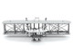 Model Kit Wright Brothers Airplane Moderate Difficulty Steel Model Metal Earth MMS042