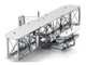 Model Kit Wright Brothers Airplane Moderate Difficulty Steel Model Metal Earth MMS042