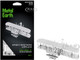 Model Kit Wright Brothers Airplane Moderate Difficulty Steel Model Metal Earth MMS042