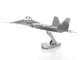 Model Kit Lockheed Martin F 22 Raptor Stealth Aircraft Moderate Difficulty Steel Model Metal Earth MMS050