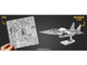 Model Kit McDonnell Douglas F 15 Eagle Fighter Aircraft Moderate Difficulty Steel Model Metal Earth MMS082