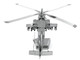 Model Kit Boeing AH 64 Apache Attack Helicopter Moderate Difficulty Steel Model Metal Earth MMS083