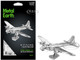 Model Kit Boeing B 17 Flying Fortress Bomber Aircraft Moderate Difficulty Steel Model Metal Earth MMS091