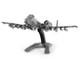 Model Kit Fairchild Republic A 10 Thunderbolt II Warthog Attack Aircraft Moderate Difficulty Steel Model Metal Earth MMS109