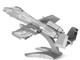 Model Kit Fairchild Republic A 10 Thunderbolt II Warthog Attack Aircraft Moderate Difficulty Steel Model Metal Earth MMS109
