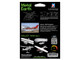 Model Kit Cessna 182 Floatplane White and Red Moderate Difficulty Steel Model Metal Earth MMS111