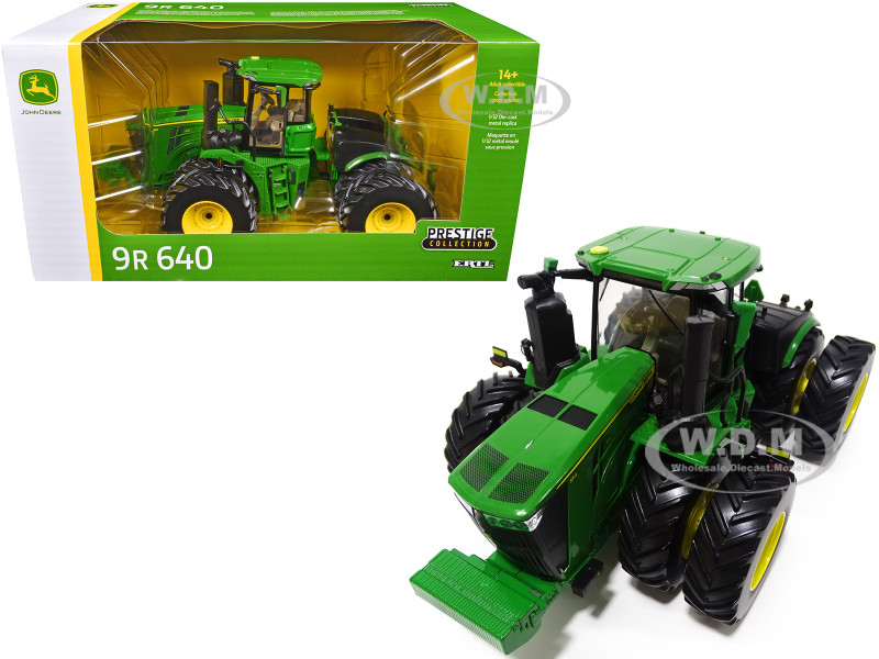 John Deere 9R 640 Tractor Dual Wheels Green Prestige Collection 1/32 Diecast Model ERTL TOMY 45865