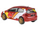 2001 Honda Civic Type R EP3 No Good Racing Red and White with Graphics 1/64 Diecast Model Car Paragon Models PA-55350