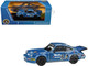 1975 Porsche 911 Carrera RSR 3 0 #6 Kremer Racing Wallys Jeans Blue 1/64 Diecast Model Car Paragon Models PA-55791