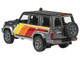 2014 Toyota Land Cruiser LC76 TRD Livery Gray Metallic with Stripes 1/64 Diecast Model Car Paragon Models PA-56311