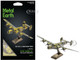 Model Kit Consolidated B 24 Liberator Bomber Aircraft Diamond Lil United States Army Air Forces Challenging Difficulty Steel Model Metal Earth MMS179