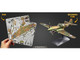 Model Kit Curtiss P 40 Warhawk Fighter Bomber Aircraft American Volunteer Group AVG Chinese Air Force Moderate Difficulty Steel Model Metal Earth MMS213