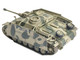 Germany StuG III Ausf G Early Production Tank with Schurzen #201 StuG Brigade 242 Italy 1943 NEO Dragon Armor Series 1/72 Plastic Model Dragon Models 63251
