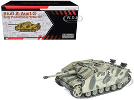 Germany StuG III Ausf G Early Production Tank with Schurzen #201 StuG Brigade 242 Italy 1943 NEO Dragon Armor Series 1/72 Plastic Model Dragon Models 63251