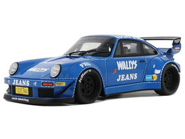 RWB Bodykit OSHO Arrow Blue 1/18 Model Car GT Spirit GT448