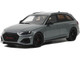 Audi RS 4 Competition Gray Metallic 1/18 Model Car GT Spirit GT456