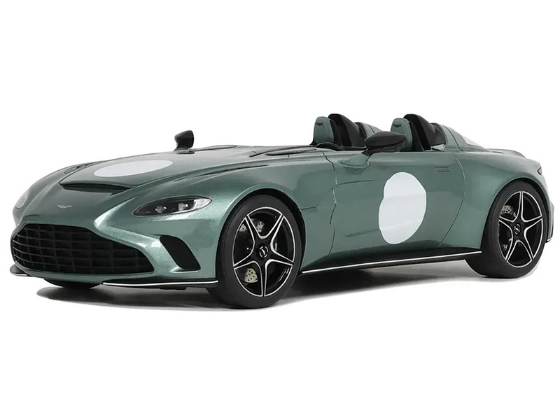 Aston Martin V12 Speedster Green Metallic 1/18 Model Car GT Spirit GT906
