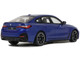 BMW i4 M50 Blue Metallic Limited Edition to 1000 pieces Worldwide 1/18 Model Car Otto Mobile OT453