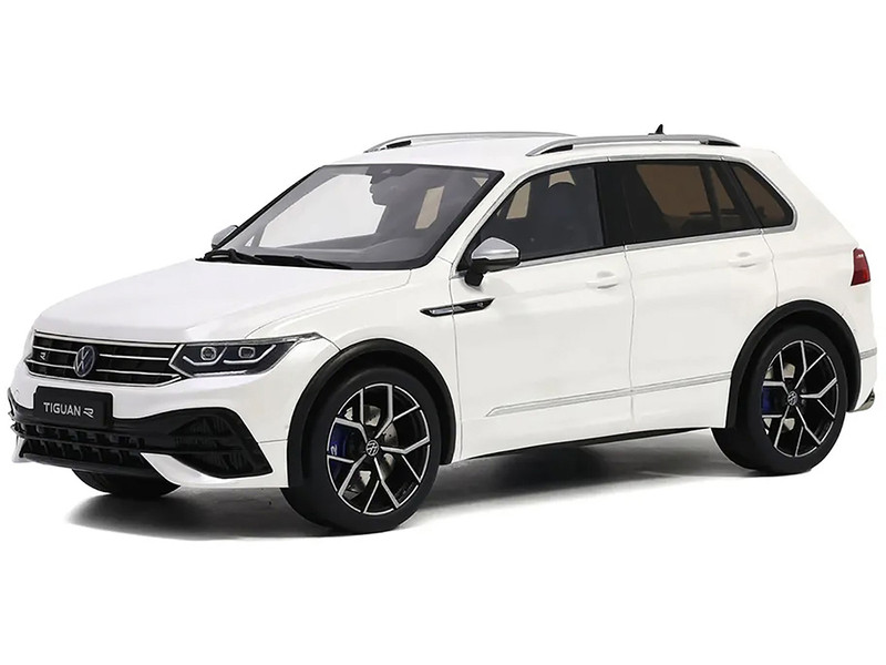 2021 Volkswagen Tiguan R White Limited Edition to 1000 pieces Worldwide 1/18 Model Car Otto Mobile OT1001