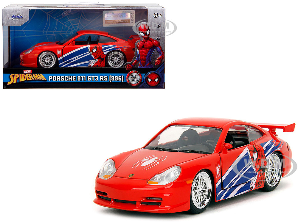 Porsche 911 GT3 RS (996) Red with Graphics 
