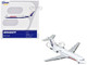 BAC 111 200 Commercial Aircraft Braniff International Airways EI BWP White with Blue Tail Gemini 200 Series 1/200 Diecast Model Airplane GeminiJets G2BNF1312