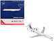 Bombardier CRJ900 Commercial Aircraft Delta Connection SkyWest Airlines N806SK White with Blue and Red Tail 1/400 Diecast Model Airplane GeminiJets GJ2253