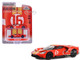 2022 Ford GT Heritage Edition #16 Alan Mann 1966 Ford AM GT 1 Prototype Tribute Red with Stripes Hobby Exclusive Series 1/64 Diecast Model Car Greenlight 30395