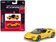 Ferrari SF90 Stradale Yellow with Black Top Speed Icons Series 1/64 Diecast Model Car Maisto 15700-24D-YL