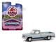 1985 GMC Sierra Classic K2500 Pickup Truck Silver Metallic and Midnight Blue Down on the Farm Series 9 1/64 Diecast Model Greenlight 48090D