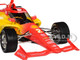 Dallara IndyCar #2 Josef Newgarden Shell Oil Team Penske 2024 Indianapolis 500 Champion Raced Version NTT IndyCar Series 2024 1/18 Diecast Model Car Greenlight 11258