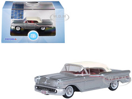 1958 Edsel Citation Silver Gray Metallic with Ember Red Top
