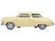 1950 Studebaker Champion Starlight Coupe Tulip Cream 1/87 (HO) Scale Diecast Model Car Oxford Diecast 87SC50001