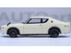 Nissan Skyline 2000GT R KPGC110 Tuned Version RHD Right Hand Drive White 1/18 Model Car Autoart 77467
