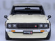 Nissan Skyline 2000GT R KPGC110 Tuned Version RHD Right Hand Drive White 1/18 Model Car Autoart 77467