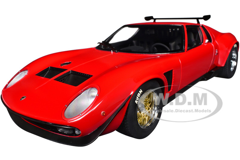 Lamborghini jota 1/18 赤 1/18 AUTOart Lamborghini Miura SVR 