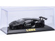 Collectible Display Show Case with Black Plastic Base and Gold LBWK Logo for 1/18-1/24 Scale Model Cars Autoart 90038