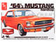 Skill 3 Model Kit 1964 1 2 Ford Mustang Coupe 60th Anniversary 1/16 Scale Model AMT AMT1461