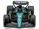 Aston Martin AMR23 #18 Lance Stroll Cognizant Aramco F1 Team Formula One F1 World Championship 2023 with Display Case Race Series 1/43 Diecast Model Car Bburago 38091LS