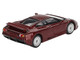 Bugatti EB110 GT Dark Red Metallic Limited Edition 1/64 Diecast Model Car Mini GT MGT00806