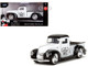 1941 Ford Pickup Truck Mickey Mouse Steamboat Willie White and Black Hollywood Rides Series 1/32 Diecast Model Car Jada 36091