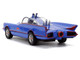 1966 Batmobile Blue Batman 1966 1968 Classic TV Series Hollywood Rides Series 1/32 Diecast Model Car Jada 36097