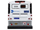 MCI D4500CT Express Coach Bus MTA New York City Transit White Blue Stripes The Bus & Motorcoach Collection Limited Edition 504 pieces Worldwide 1/50 Plastic Model Iconic Replicas 50-0538