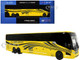 Prevost H3-45 Coach Bus All Aboard America Yellow Graphics Limited Edition 1/87 HO Diecast Model Iconic Replicas 87-0420