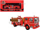 1973 Ward LaFrance Fire Engine Los Angeles County Fire Department Engine 51 Red 5 Alarm Series Limited Edition 1/87 HO Diecast Model Iconic Replicas 87-0536