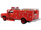 1974 Dodge D-300 Rescue Unit Los Angeles County Fire Department Squad 51 Red 5 Alarm Series Limited Edition 1/87 HO Diecast Model Iconic Replicas 87-0537