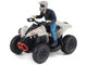 Can Am Renegade X XC 1000R ATV Chalk Gray with Driver Figure 1/32 Diecast Model BRP Models 60008